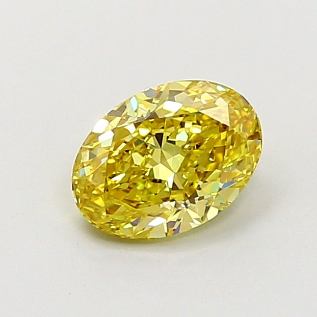 0.92 ct Oval Yellow VS1 IGI Certified Lab Grown Diamond
