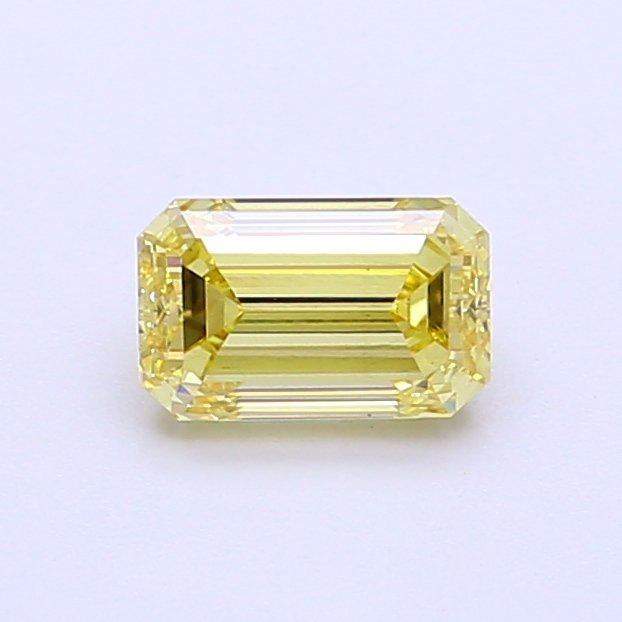 0.70 ct Emerald Yellow VS1 IGI Certified Lab Grown Diamond