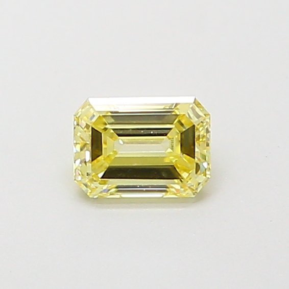 0.33 ct Emerald Yellow VS1 IGI Certified Lab Grown Diamond