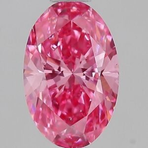 0.73 ct Oval PINK VS1 IGI Certified Lab Grown Diamond