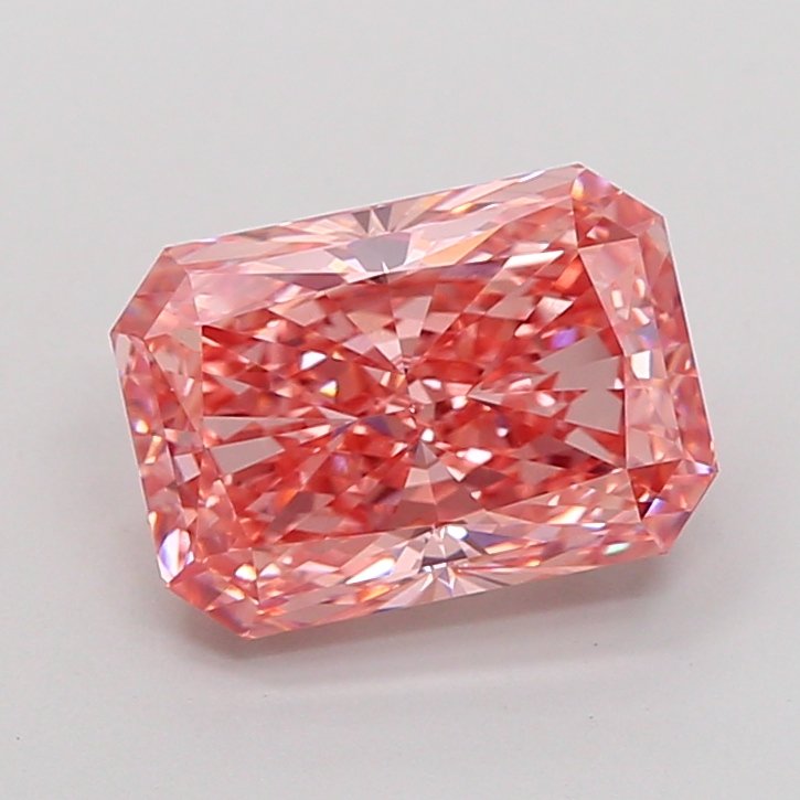 3.02 ct Radiant Pink VS1 IGI Certified Lab Grown Diamond