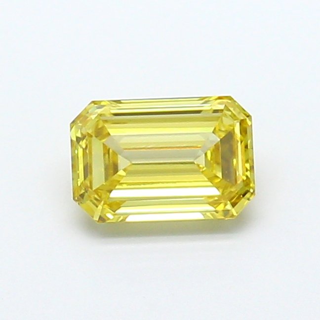 1.03 ct Emerald Yellow VVS2 IGI Certified Lab Grown Diamond
