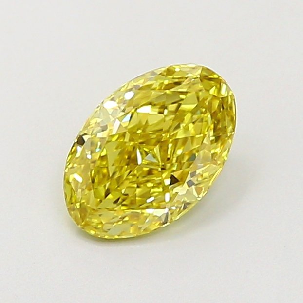 1.07 ct Oval Yellow VVS2 IGI Certified Lab Grown Diamond