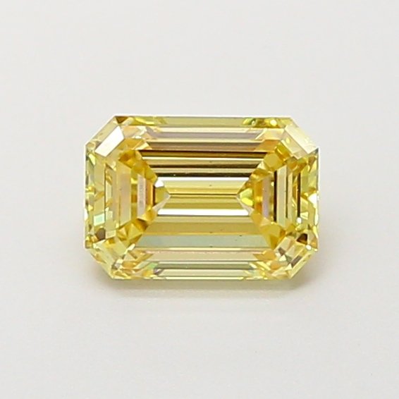 0.96 ct Emerald Yellow VS2 IGI Certified Lab Grown Diamond