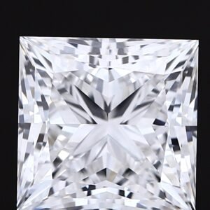3.04 ct Princess D IF IGI Certified Lab Grown Diamond