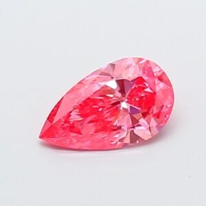 0.55 ct Pear Pink VVS2 IGI Certified Lab Grown Diamond