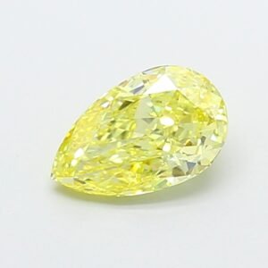 1.30 ct Pear Yellow VS2 IGI Certified Lab Grown Diamond