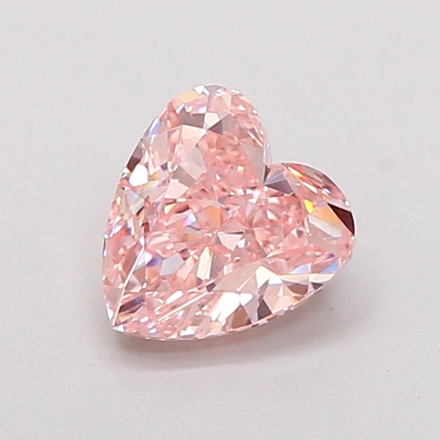 1.00 ct Heart Pink VS1 IGI Certified Lab Grown Diamond