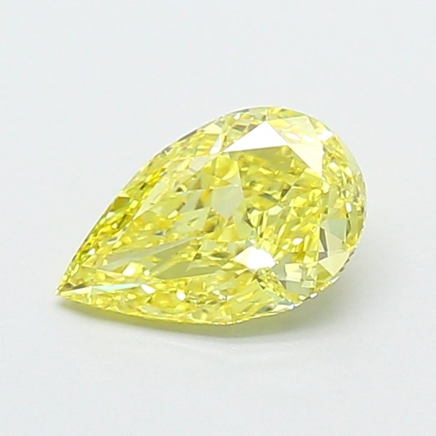 0.86 ct Pear Yellow VVS2 IGI Certified Lab Grown Diamond