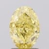 1.54 ct Oval Yellow VS1 IGI Certified Lab Grown Diamond