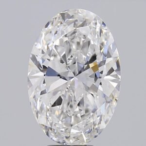 7.06 ct Oval E VVS2 IGI Certified Lab Grown Diamond