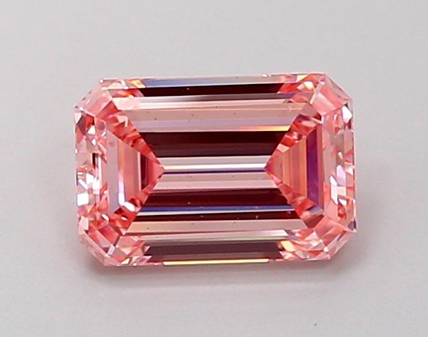 0.98 ct Emerald Pink VS2 IGI Certified Lab Grown Diamond