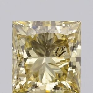 1.01 ct Princess YELLOW I1 IGI Certified Lab Grown Diamond