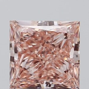 2.41 ct Princess PINK VS1 IGI Certified Lab Grown Diamond
