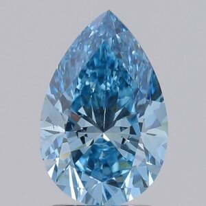 1.78 ct Pear BLUE SI1 IGI Certified Lab Grown Diamond