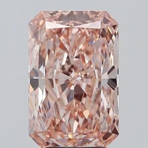 4.99 ct Radiant PINK VS2 IGI Certified Lab Grown Diamond