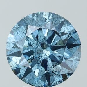 4.09 ct Round BLUE I1 IGI Certified Lab Grown Diamond