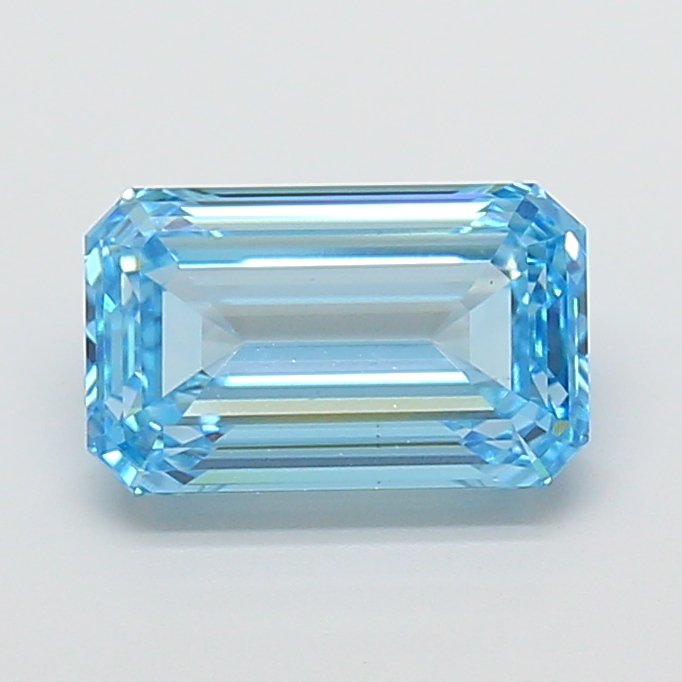 3.01 ct Emerald Blue VS1 IGI Certified Lab Grown Diamond