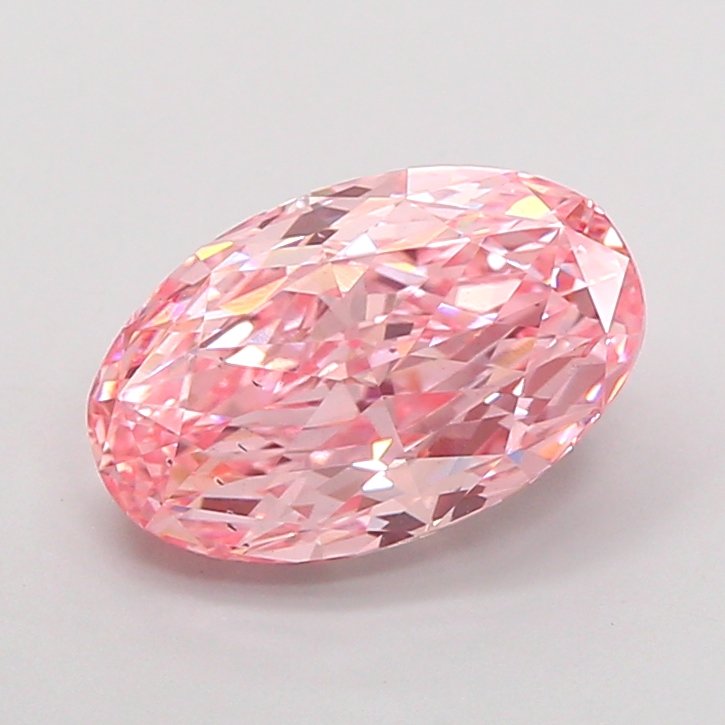 3.04 ct Oval Pink VS2 IGI Certified Lab Grown Diamond