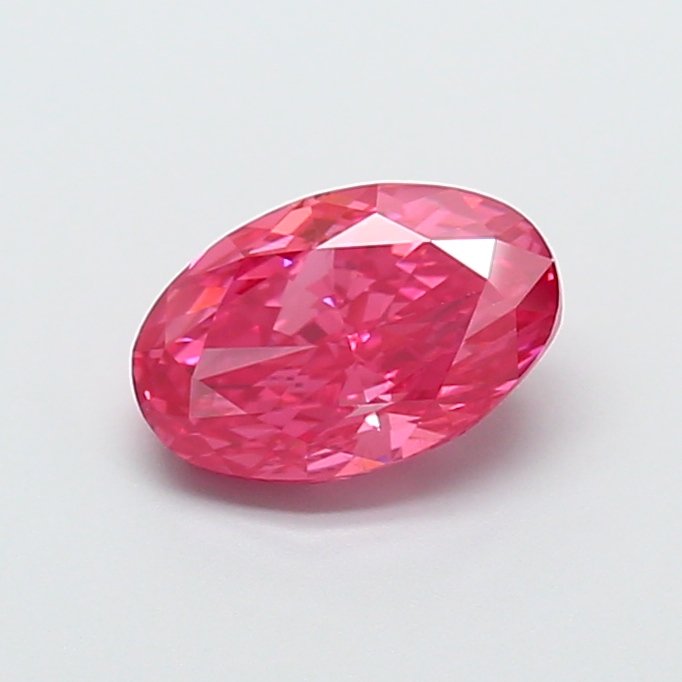 2.02 ct Oval Pink VS2 IGI Certified Lab Grown Diamond
