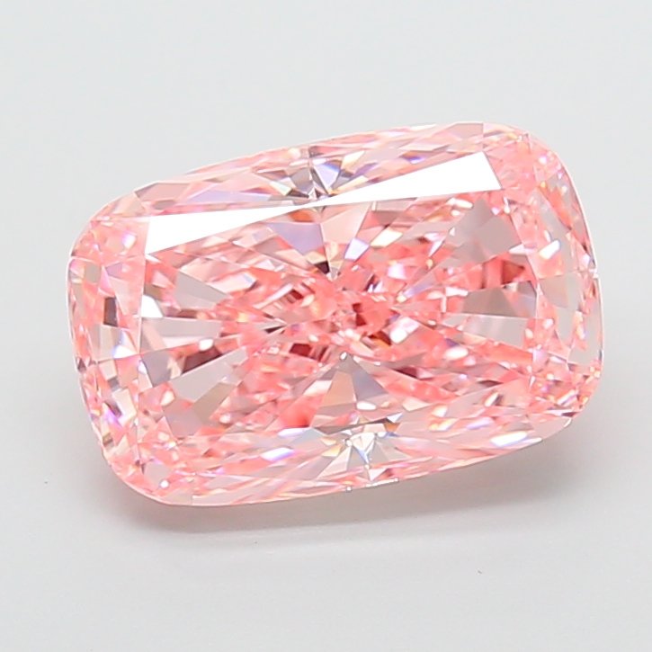 6.01 ct Cushion Pink VVS2 IGI Certified Lab Grown Diamond