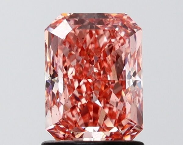 1.50 ct Radiant PINK SI1 IGI Certified Lab Grown Diamond