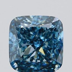 2.55 ct Cushion BLUE VS1 IGI Certified Lab Grown Diamond