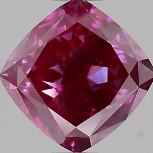 0.73 ct Cushion PINK VS2 IGI Certified Lab Grown Diamond