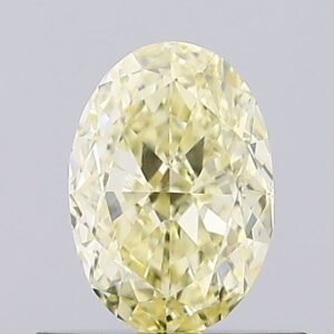 0.70 ct Oval YELLOW VS1 IGI Certified Lab Grown Diamond
