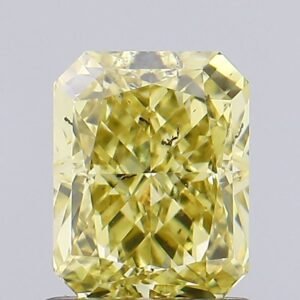 1.02 ct Radiant YELLOW SI1 IGI Certified Lab Grown Diamond