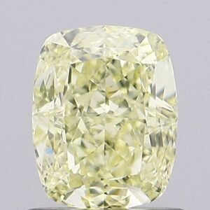 1.05 ct Cushion YELLOW VS1 IGI Certified Lab Grown Diamond