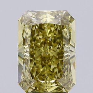 3.06 ct Radiant YELLOW VS1 IGI Certified Lab Grown Diamond