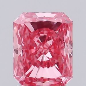 1.61 ct Radiant Pink VS1 IGI Certified Lab Grown Diamond