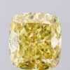 3.45 ct Cushion YELLOW VS2 IGI Certified Lab Grown Diamond