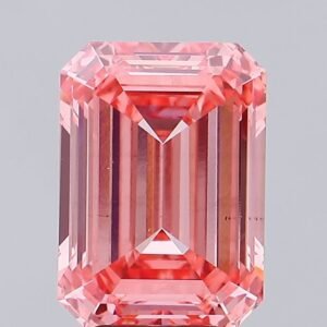 5.05 ct Emerald Pink VS2 IGI Certified Lab Grown Diamond
