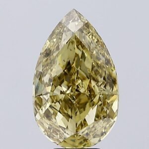 7.00 ct Pear YELLOW VS1 IGI Certified Lab Grown Diamond