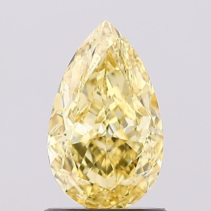 1.12 ct Pear YELLOW VS2 IGI Certified Lab Grown Diamond
