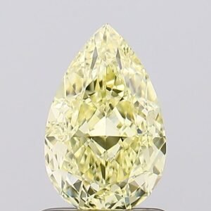 1.13 ct Pear YELLOW VS1 IGI Certified Lab Grown Diamond