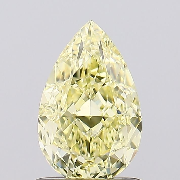 1.13 ct Pear YELLOW VS1 IGI Certified Lab Grown Diamond
