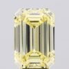 6.21 ct Emerald YELLOW VS1 IGI Certified Lab Grown Diamond