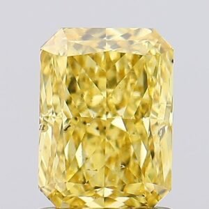 1.31 ct Radiant YELLOW SI1 IGI Certified Lab Grown Diamond