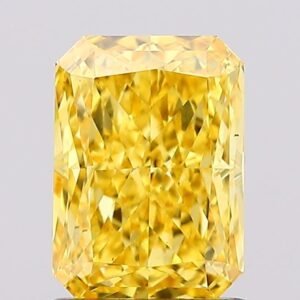 1.33 ct Radiant YELLOW VS1 IGI Certified Lab Grown Diamond