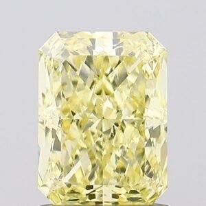 1.36 ct Radiant YELLOW VS1 IGI Certified Lab Grown Diamond