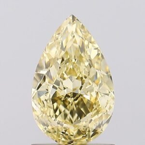 1.25 ct Pear YELLOW VS2 IGI Certified Lab Grown Diamond