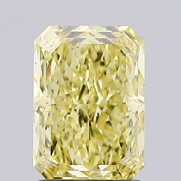 1.39 ct Radiant YELLOW VS1 IGI Certified Lab Grown Diamond