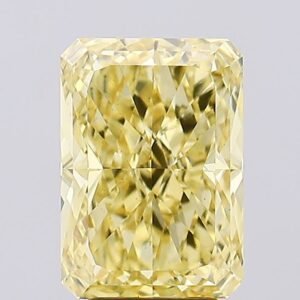 4.73 ct Radiant YELLOW VS1 IGI Certified Lab Grown Diamond