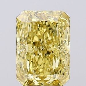 4.77 ct Radiant YELLOW VS2 IGI Certified Lab Grown Diamond
