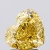 2.02 ct Heart YELLOW VVS2 IGI Certified Lab Grown Diamond