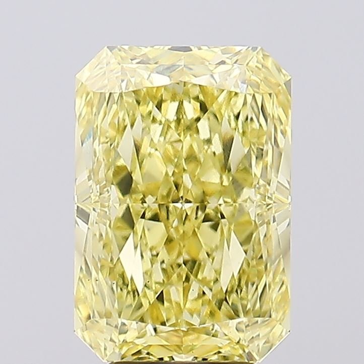 5.17 ct Radiant YELLOW VS2 IGI Certified Lab Grown Diamond