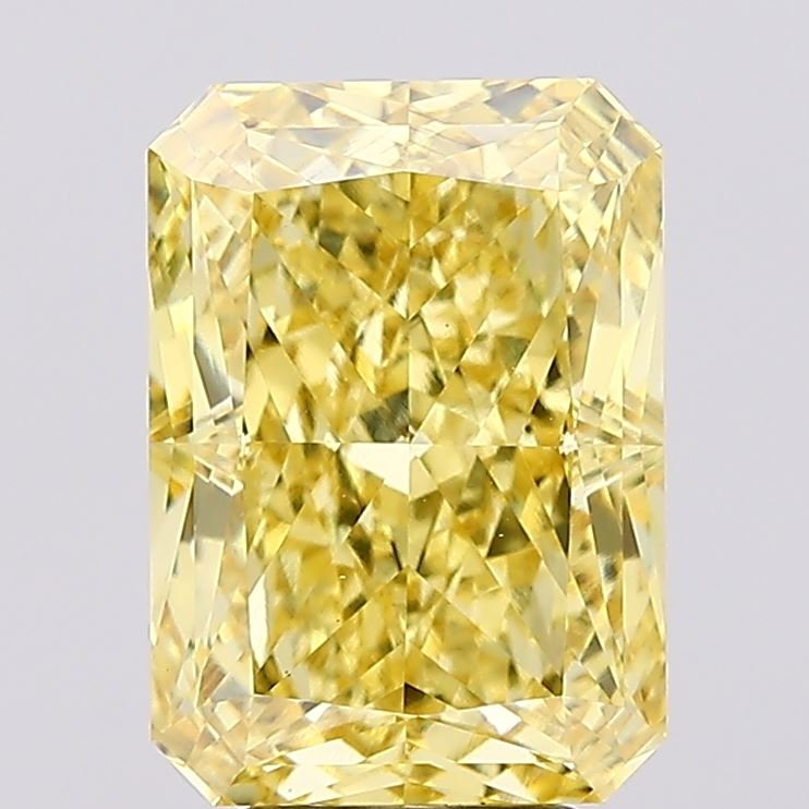 5.97 ct Radiant YELLOW VS2 IGI Certified Lab Grown Diamond